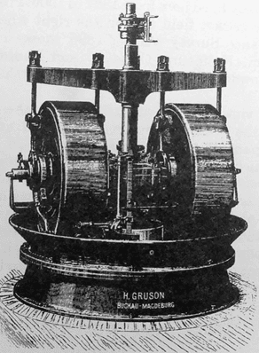 A sketch of an Iron incorporating mill by Gruson of Magdeburg, Germany